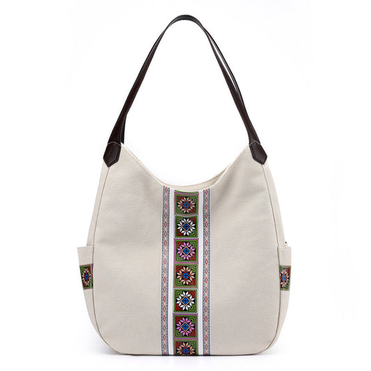 Sac Femme en Toile – Porté Main ou Épaule