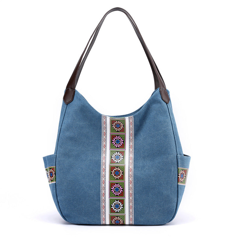 Sac Femme en Toile – Porté Main ou Épaule