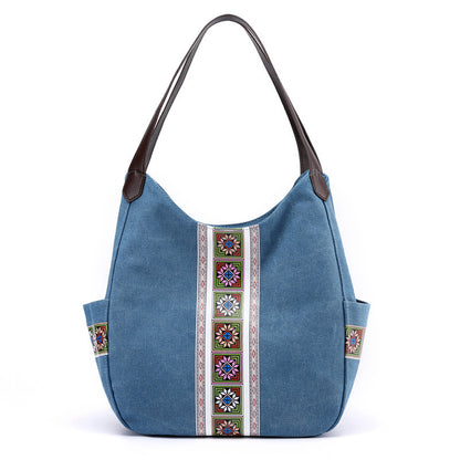 Sac Femme en Toile – Porté Main ou Épaule
