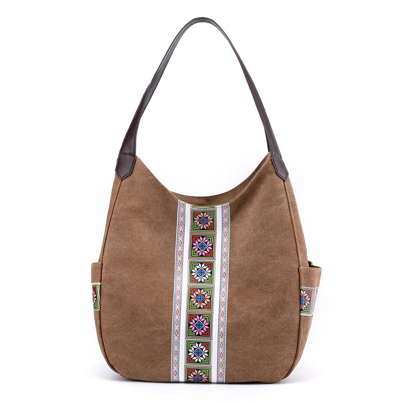 Sac Femme en Toile – Porté Main ou Épaule
