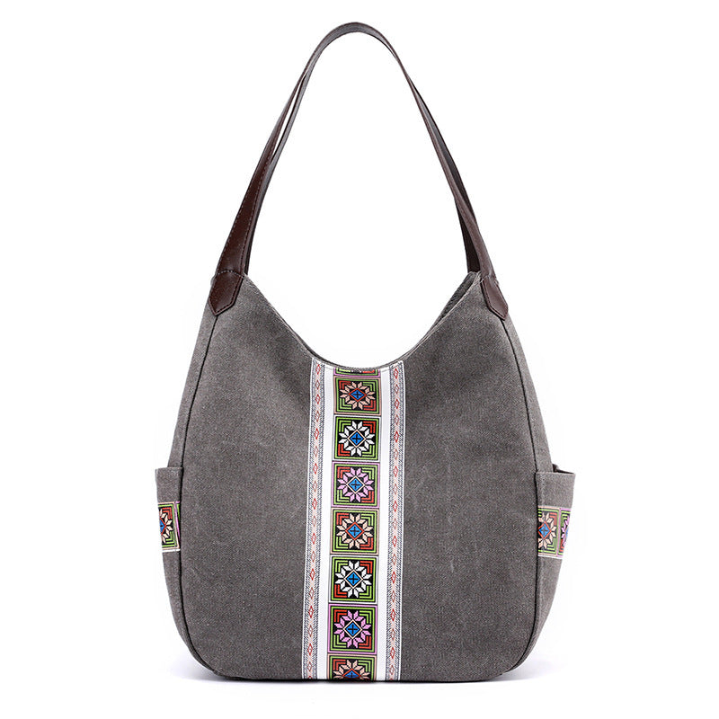 Sac Femme en Toile – Porté Main ou Épaule