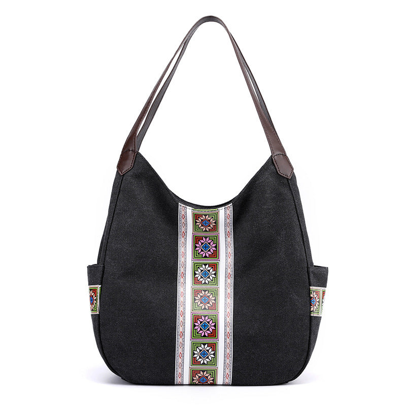 Sac Femme en Toile – Porté Main ou Épaule